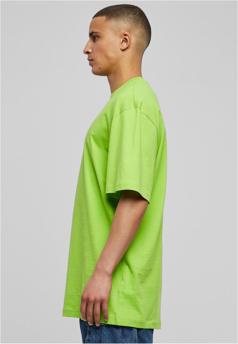 Urban Classics tall tee lime green