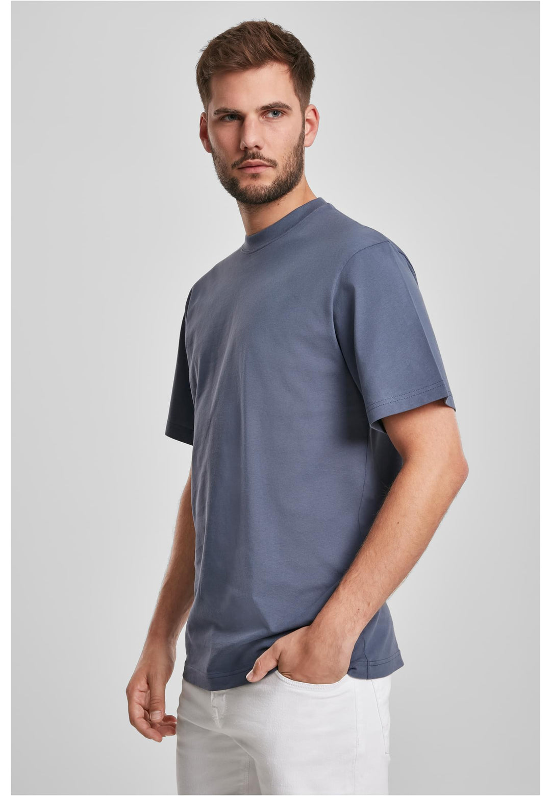 Urban Classics tall tee vintageblue - Shop-Tetuan