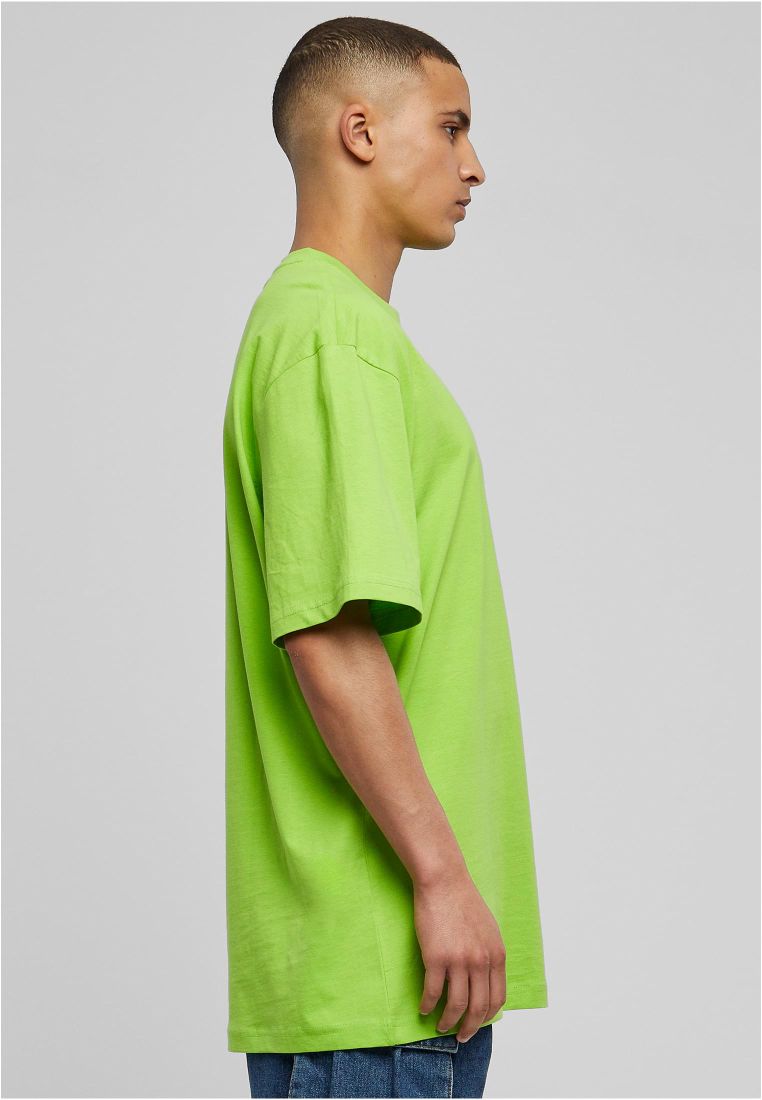 Urban Classics tall tee lime green