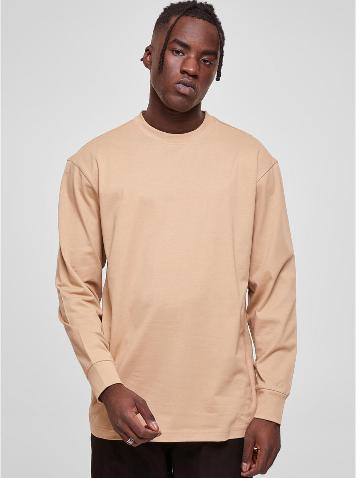 Urban Classics tall tee l/s unionbeige - Shop-Tetuan