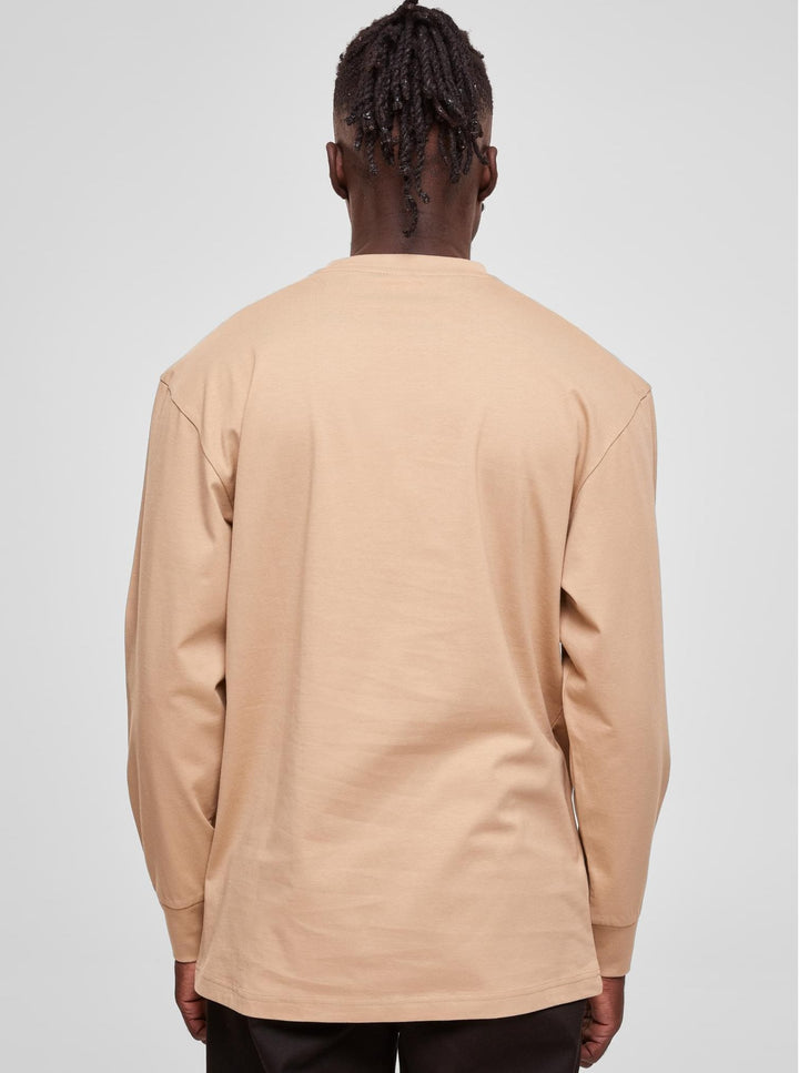 Urban Classics tall tee l/s unionbeige - Shop-Tetuan