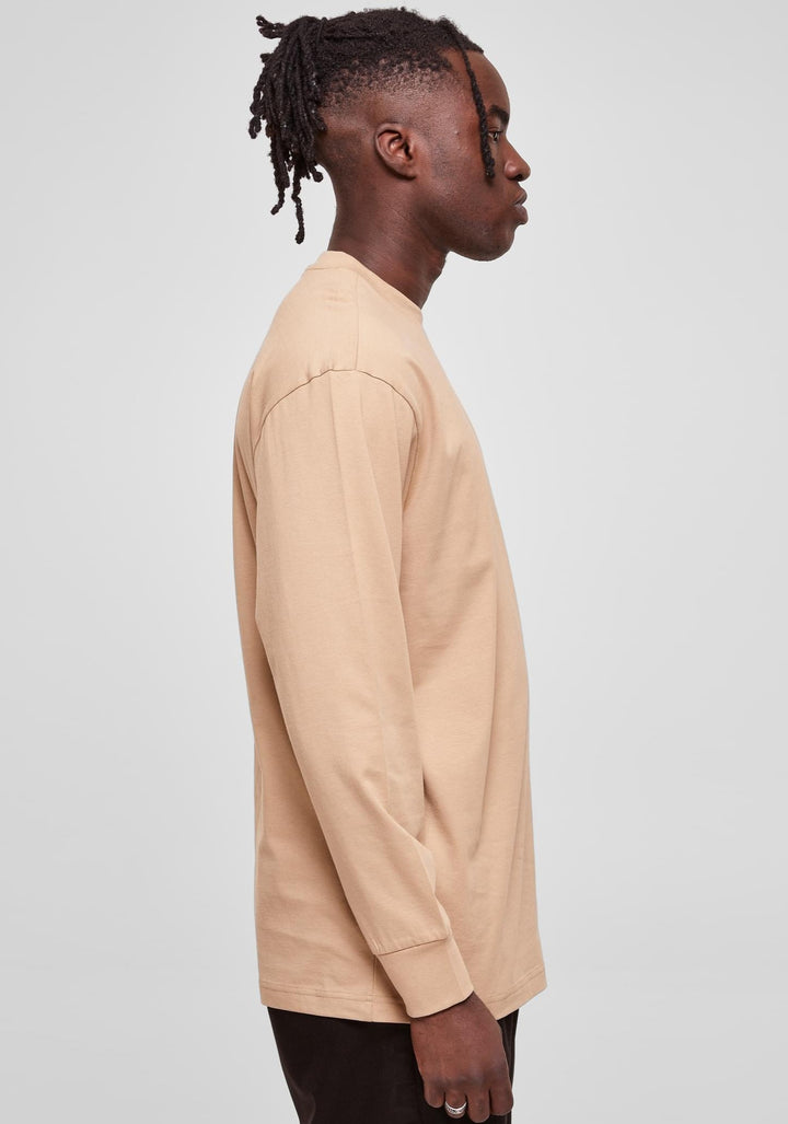 Urban Classics tall tee l/s unionbeige - Shop-Tetuan