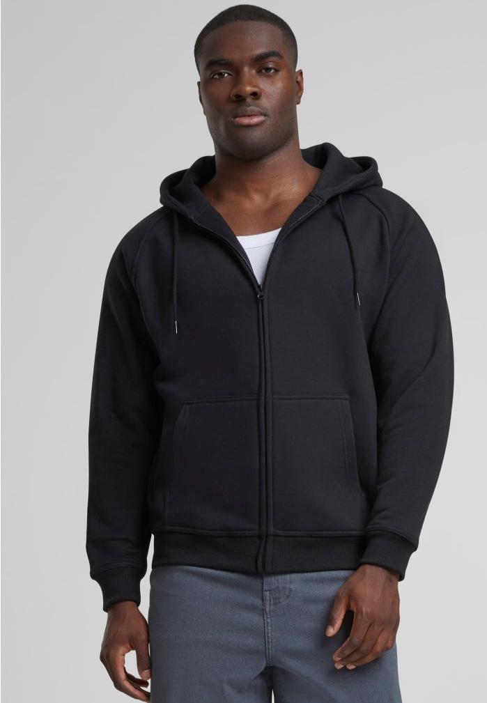 Urban Classics zip hoody black