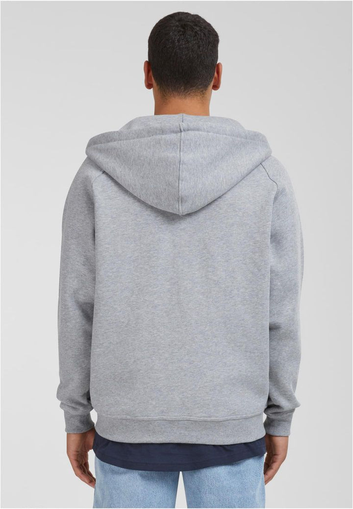 Urban Classics zip hoody grey