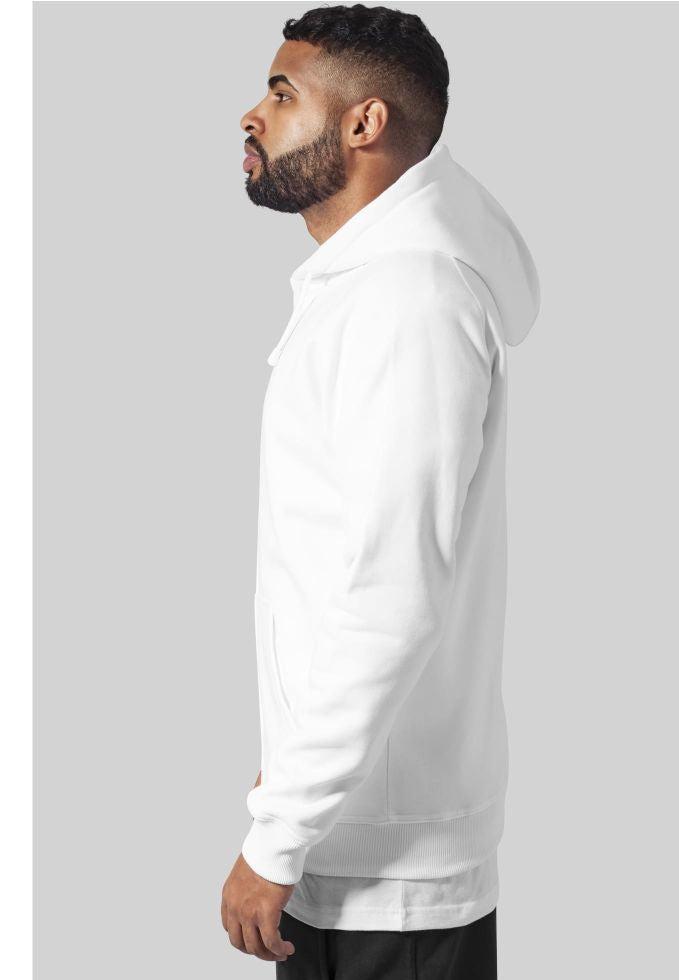 Urban Classics zip hoody white