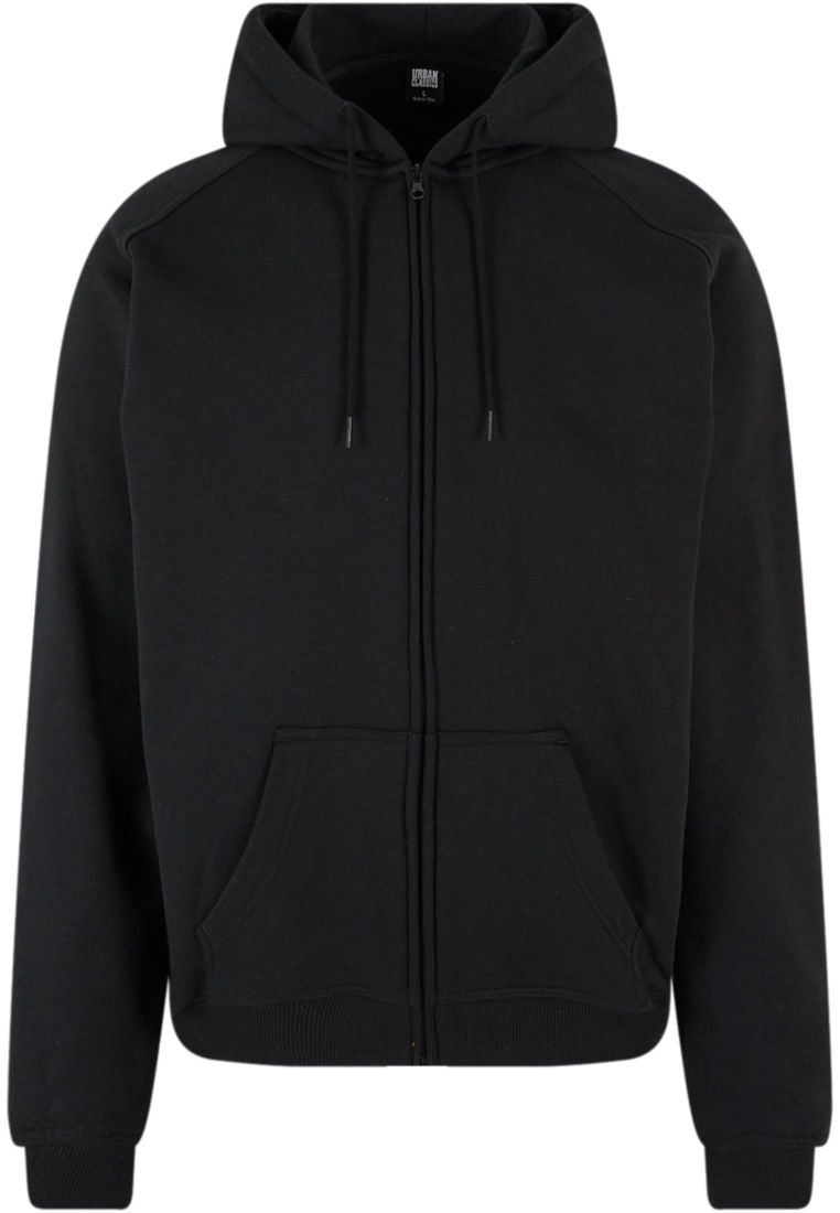 Urban Classics zip hoody black