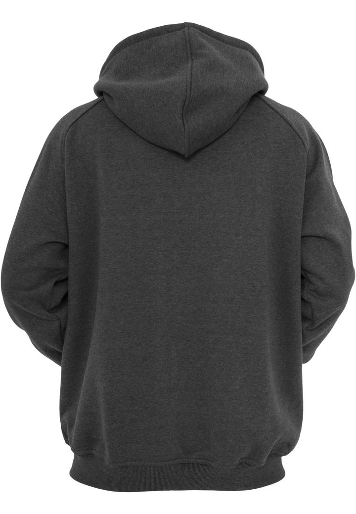 Urban Classics zip hoody charcoal