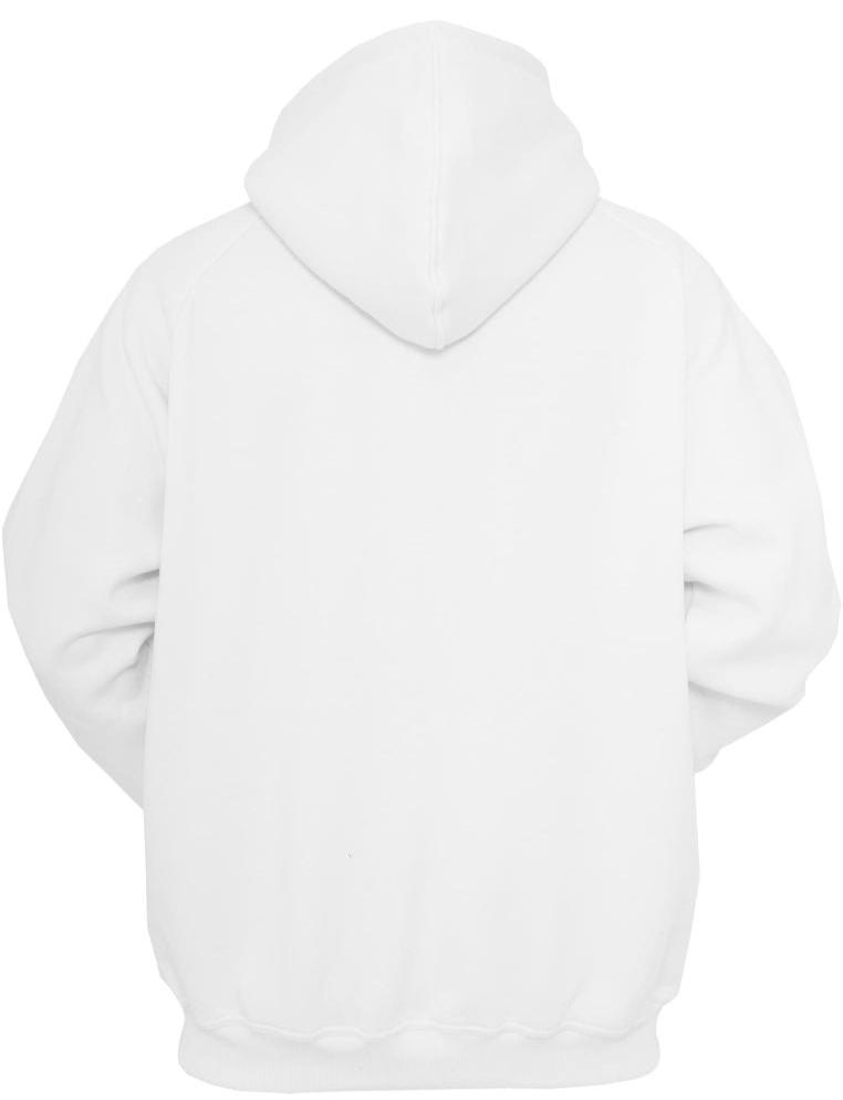 Urban Classics zip hoody white