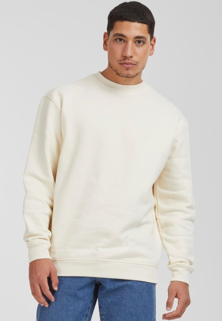 Urban Classics crewneck sweatshirt whitesand