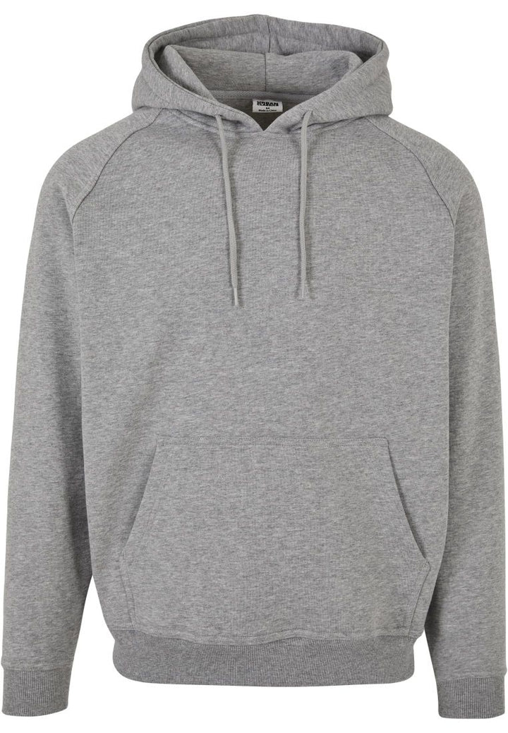 Urban Classics blank hoody grey