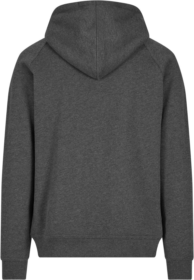 Urban Classics blank hoody charcoal