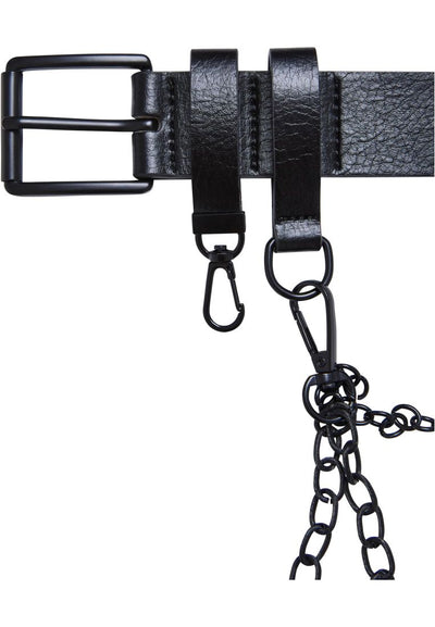 Urban Classics Belt with Chain black - Shop-Tetuan