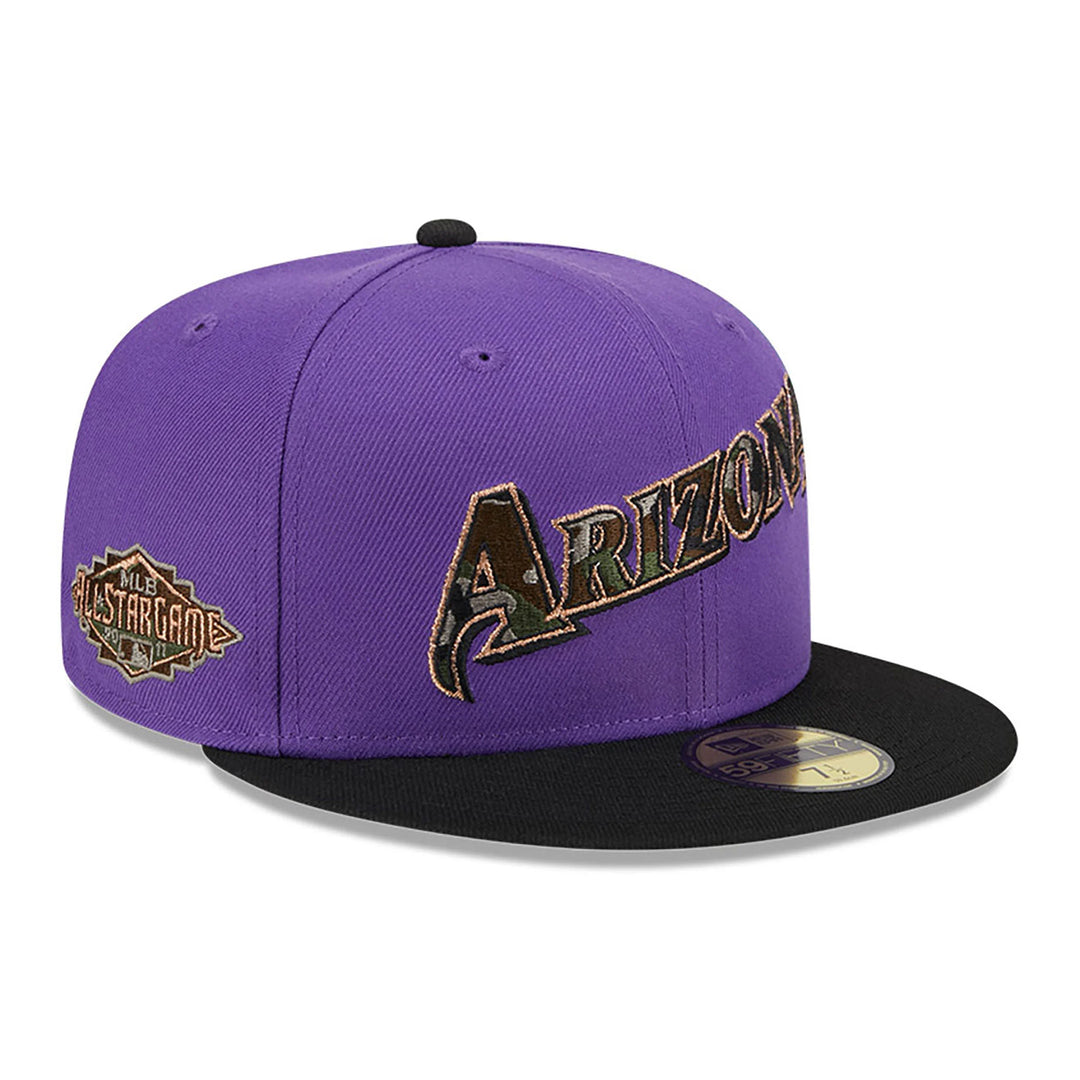 New Era Camo Fill 59Fifty A Diamondbacks purple/blk/camo - Shop-Tetuan