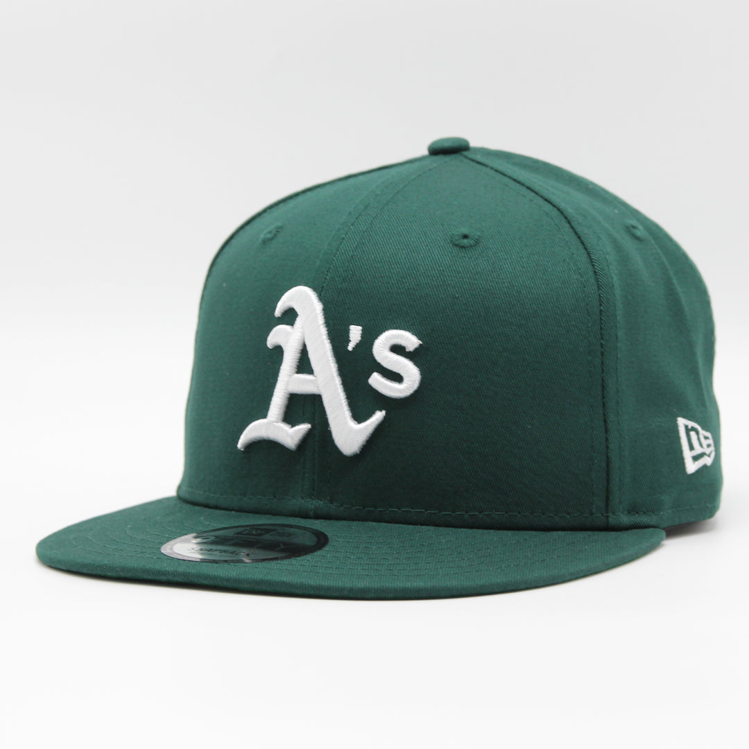 New Era Team Side Patch 9Fifty O Athletics green - Shop-Tetuan