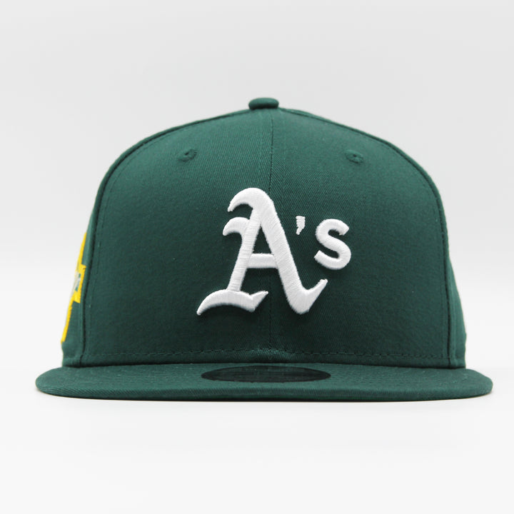 New Era Team Side Patch 9Fifty O Athletics green - Shop-Tetuan