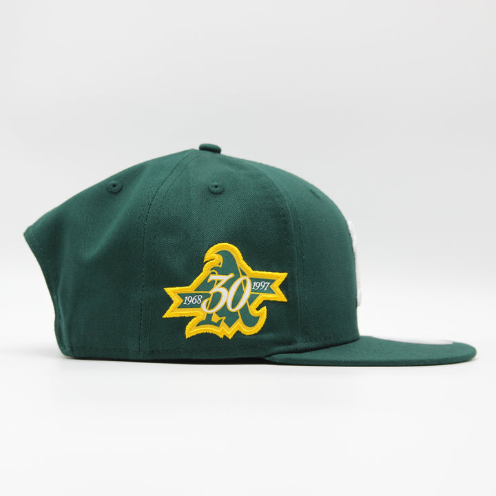 New Era Team Side Patch 9Fifty O Athletics green - Shop-Tetuan