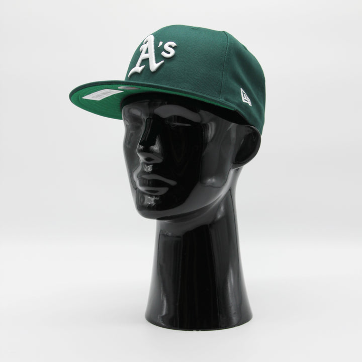 New Era Team Side Patch 9Fifty O Athletics green - Shop-Tetuan