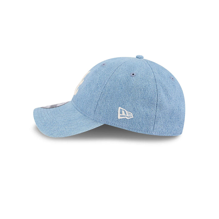 New Era Washed Denim 9Twenty A Braves light blue - Shop-Tetuan