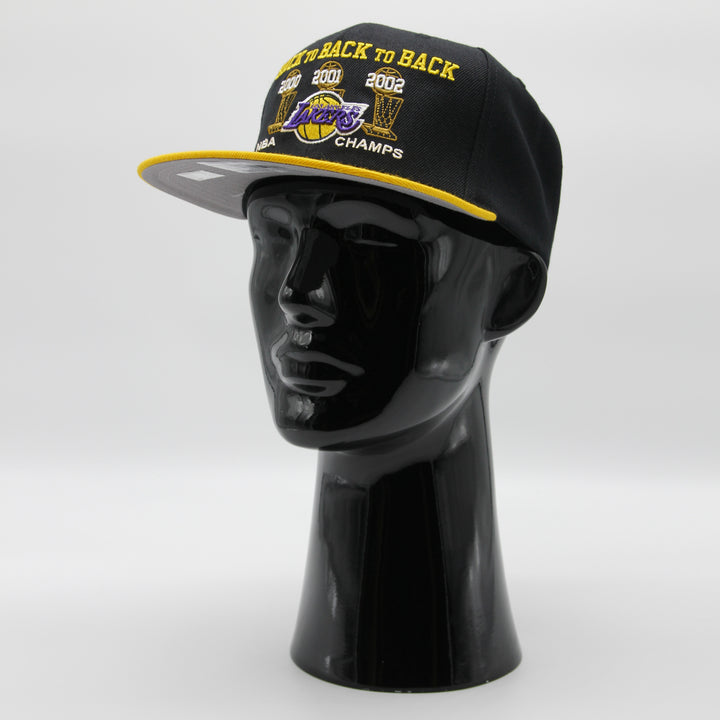 Mitchell & Ness NBA 00-03 Lakers Champs snapback HWC LA Lakers blk/gold - Shop-Tetuan