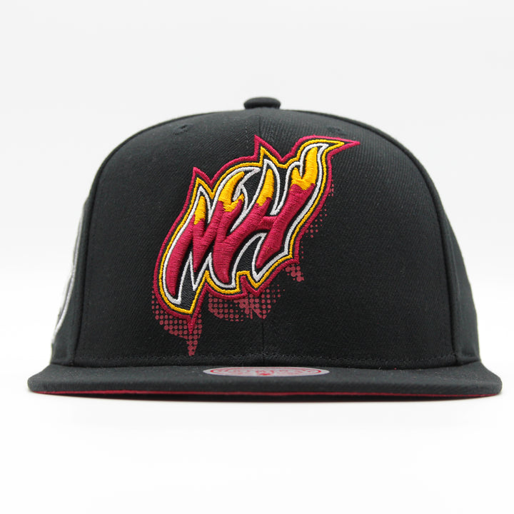 Mitchell & Ness NBA Big Face 7.0 HWC M Heat black - Shop-Tetuan