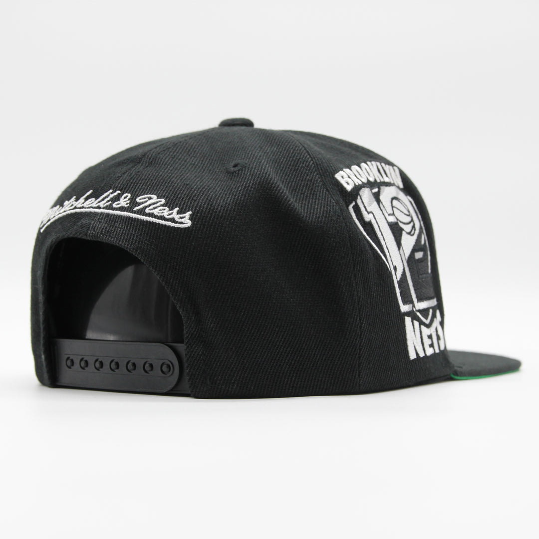 Mitchell & Ness NBA Side Jam B Nets black - Shop-Tetuan