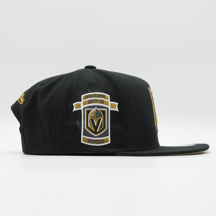 Mitchell & Ness NHL Big Face 7.0 HWC LV Golden Knights black - Shop-Tetuan