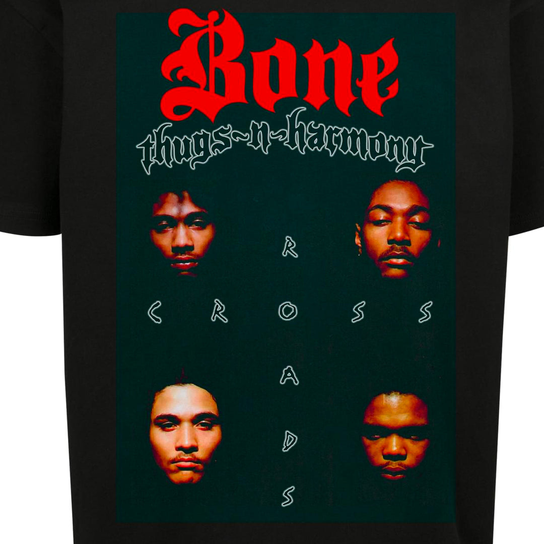 Mister Bone-Thugs-N-Harmony Crossroads Oversize Tee black - Shop-Tetuan