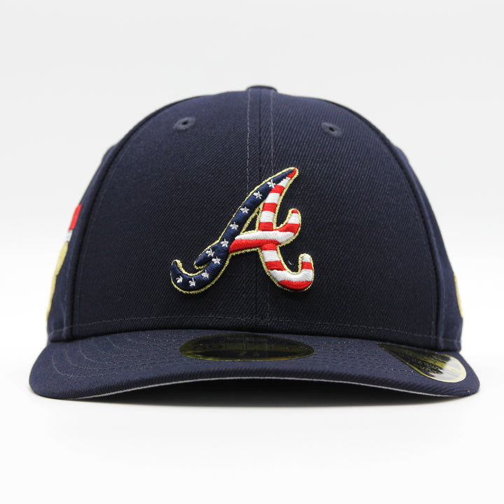 New Era Independence Day 2023 59Fifty Low Profile A Braves navy - Shop-Tetuan