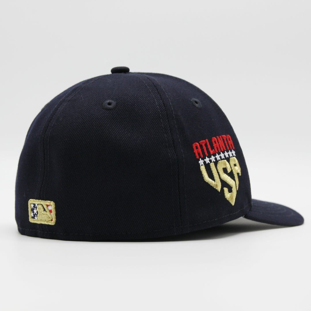 New Era Independence Day 2023 59Fifty Low Profile A Braves navy - Shop-Tetuan