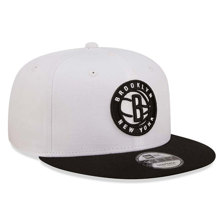 New Era Crown Team 9Fifty B Nets white/black - Shop-Tetuan