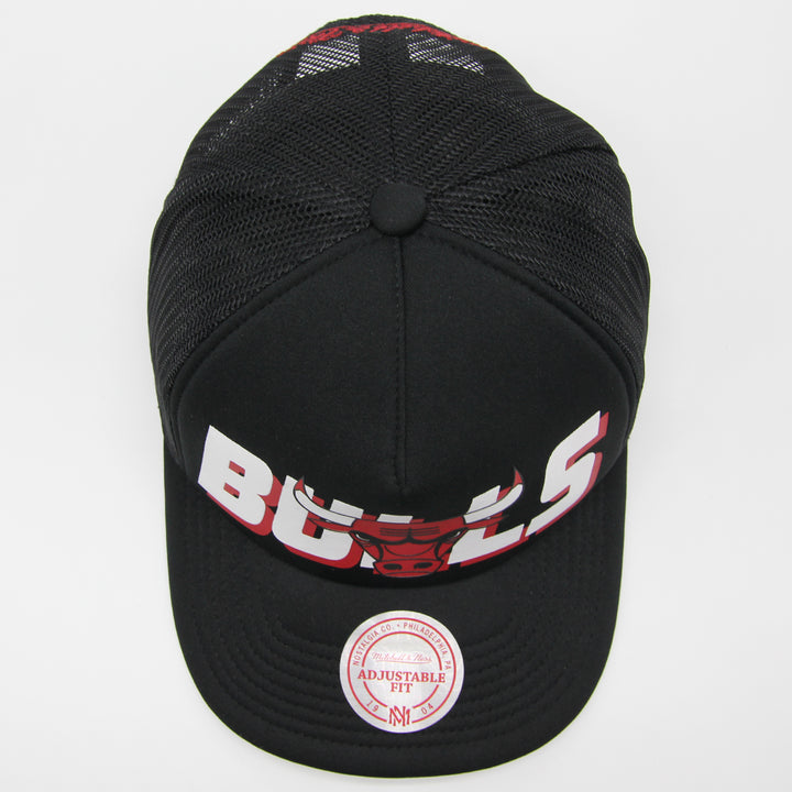 Mitchell & Ness NBA Billboard Trucker Snapback C Bulls black - Shop-Tetuan