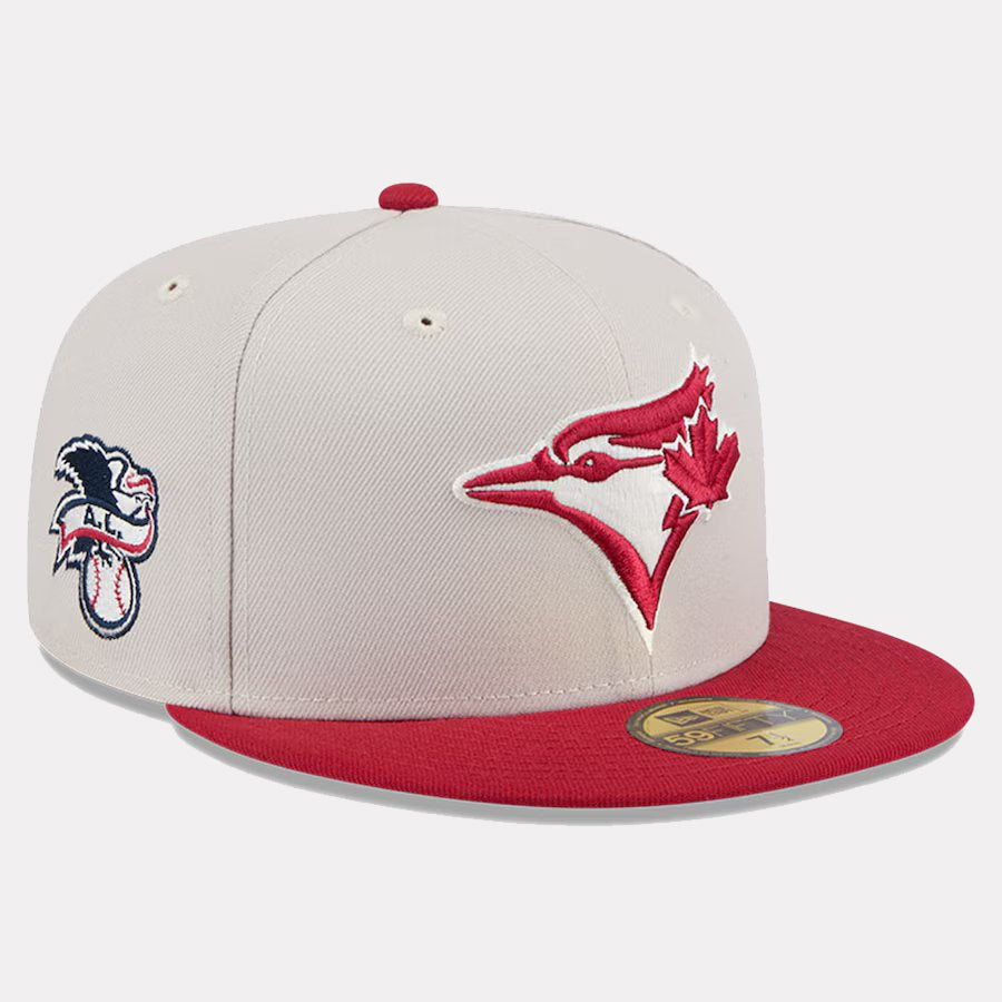 New Era Canada Day 2024 T Blue Jays stone/red