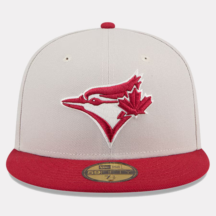 New Era Canada Day 2024 T Blue Jays stone/red