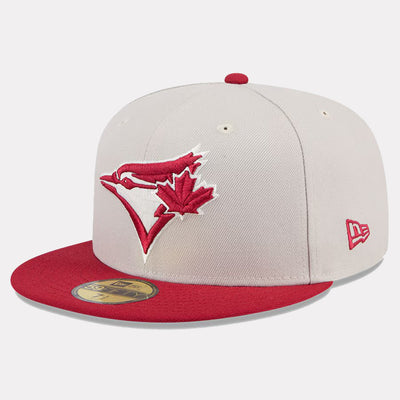 New Era Canada Day 2024 T Blue Jays stone/red