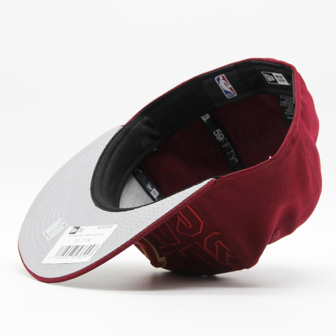 New Era NBA Draft 2023 59Fifty C Cavaliers maroon - Shop-Tetuan