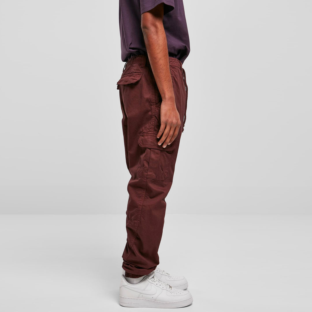 Urban Classics Cargo Jogging pants cherry - Shop-Tetuan