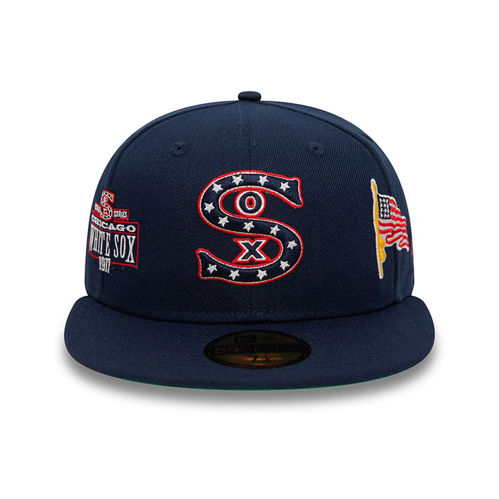 New Era MLB Cooperstown 59Fifty C White Sox navy - Shop-Tetuan