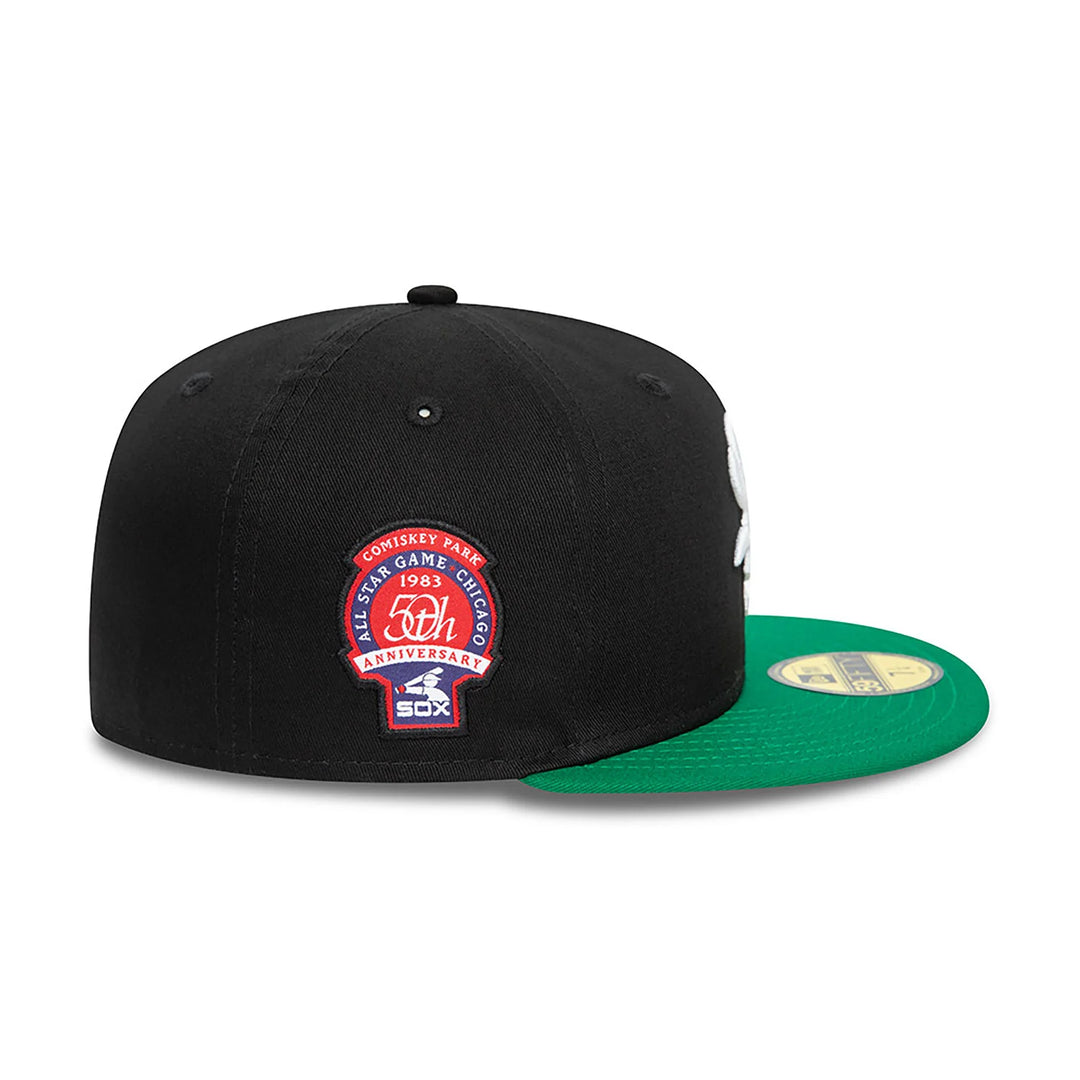 New Era MLB Team Colour Blue 59Fifty C White Sox black/green - Shop-Tetuan