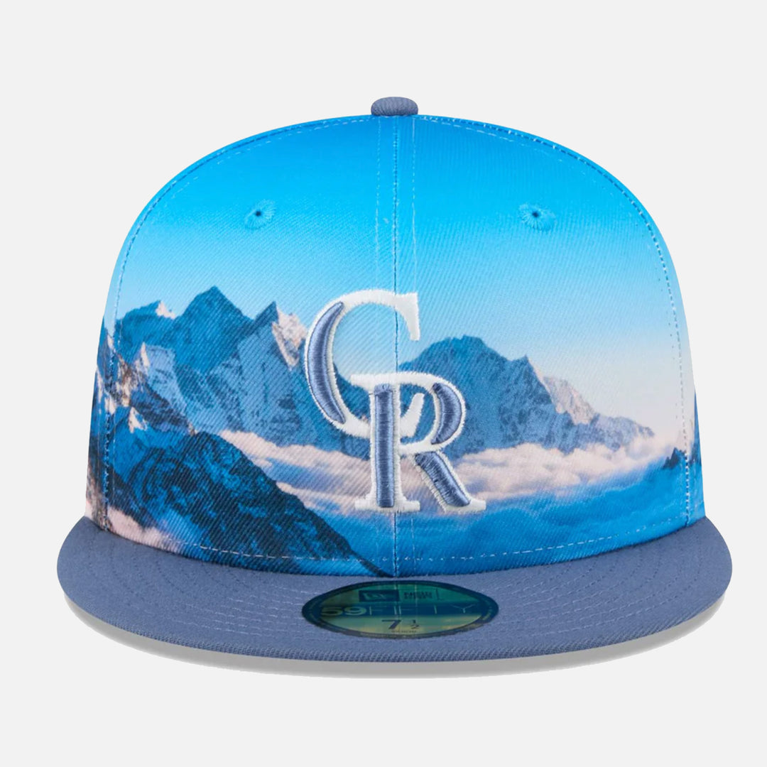 New Era Photoreale 59Fifty C Rockies blue