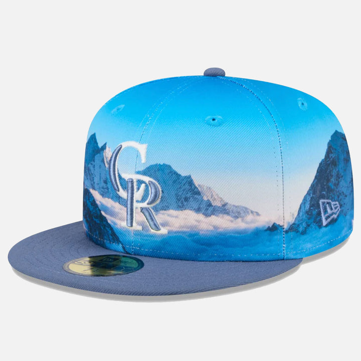 New Era Photoreale 59Fifty C Rockies blue