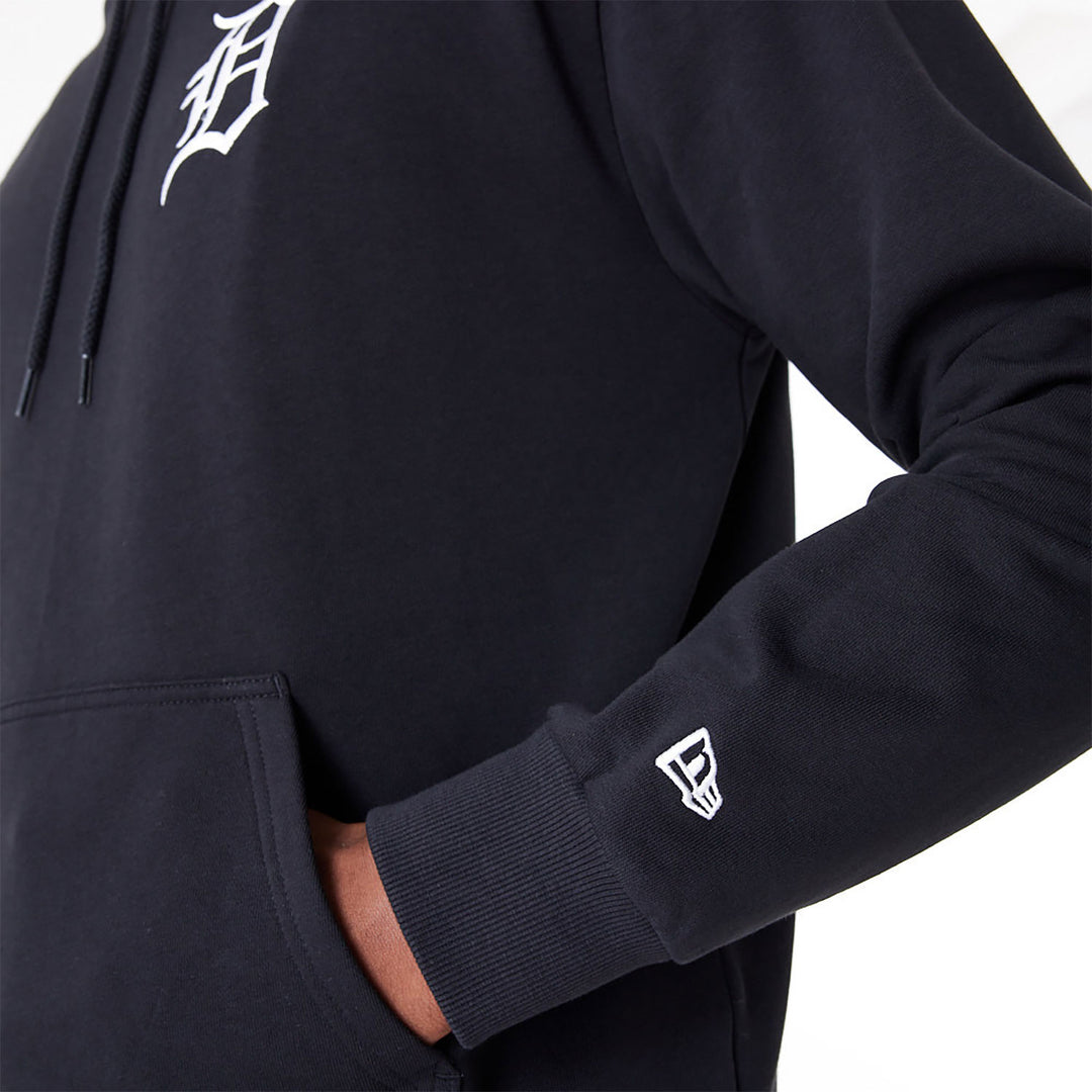 New Era League Essential Oversized Pullover Hoodie D TIgers black - Shop-Tetuan