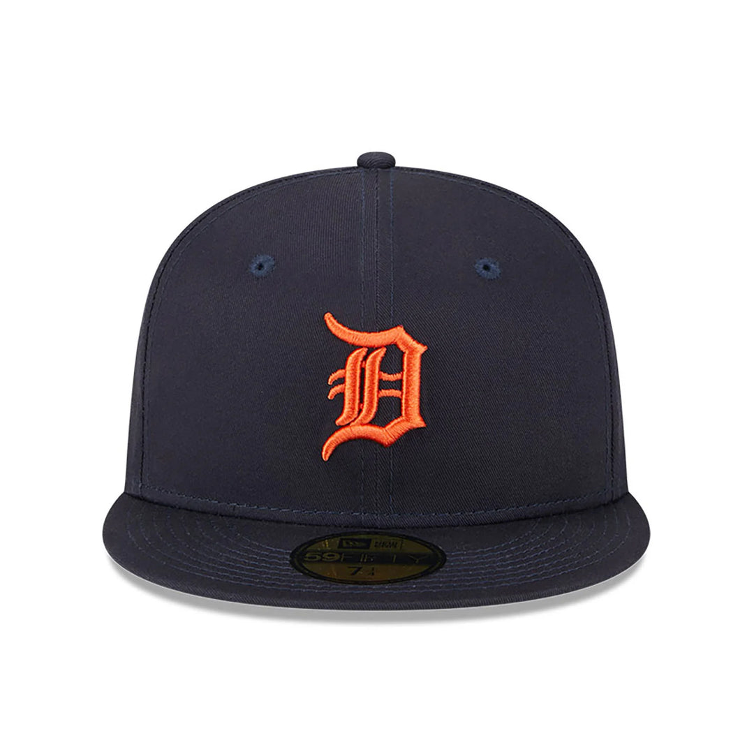 New Era League Essential 59Fifty D Tigers navy/orange - Shop-Tetuan