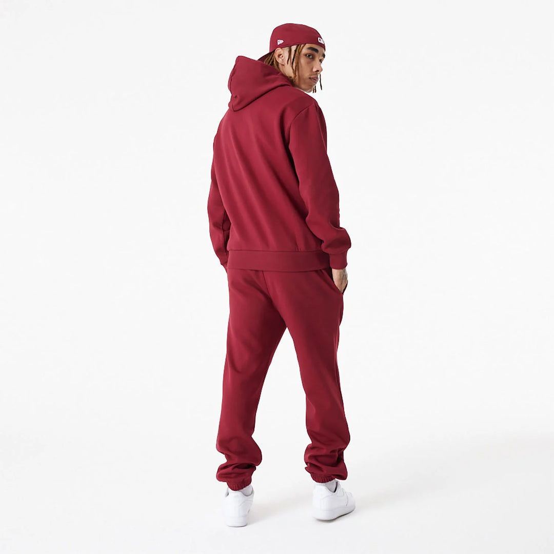 New Era League Essential Oversized hoody D Tigers dark red - Shop-Tetuan