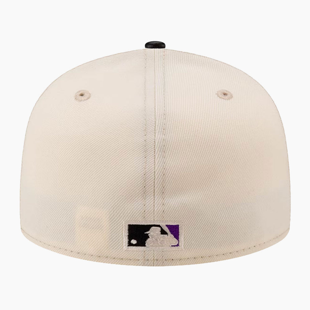 New Era Game Night Leather Visor 59Fifty A Diamondbacks off white/blk - Shop-Tetuan