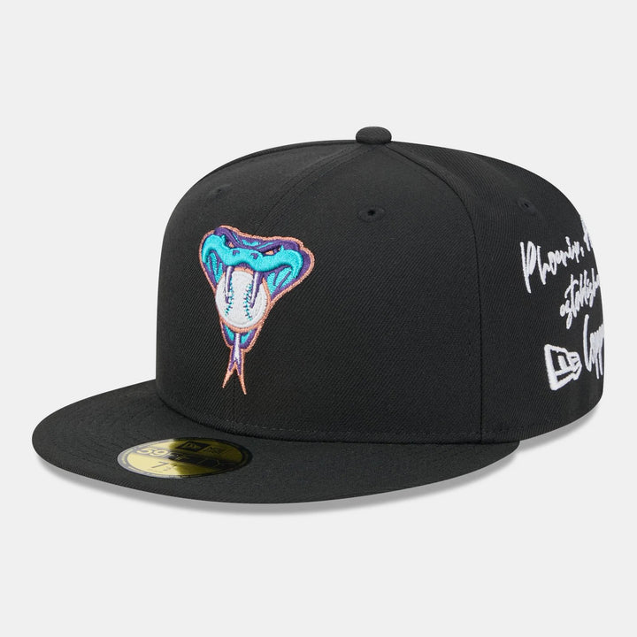 New Era Team Verbiage 59Fifty A Diamondbacks black