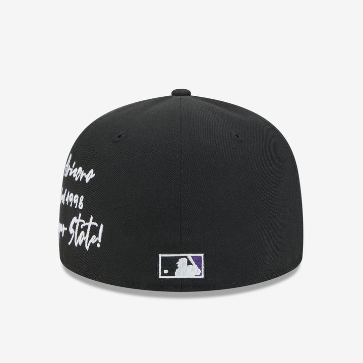 New Era Team Verbiage 59Fifty A Diamondbacks black