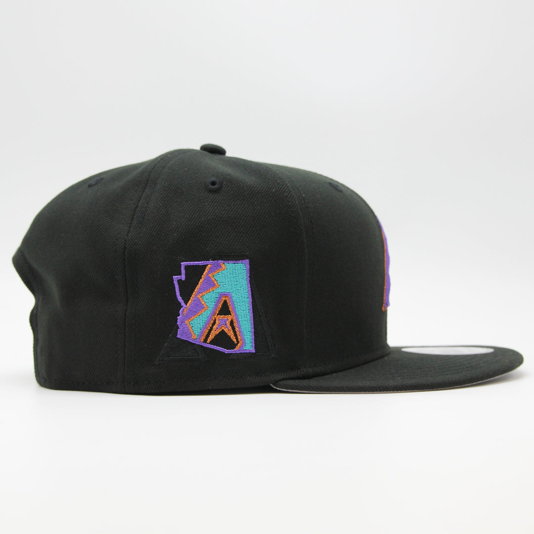 New Era State Outline 19965 9Fifty A Diamondbacks black