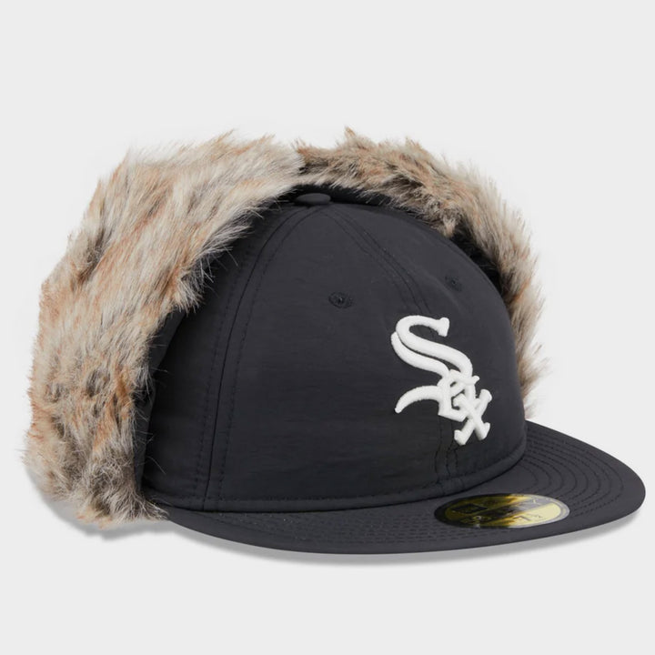 New Era Winter DogEar Retro Crown 59Fifty C White Sox black