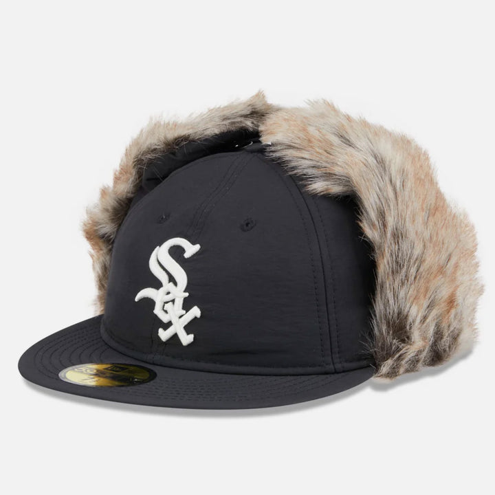 New Era Winter DogEar Retro Crown 59Fifty C White Sox black