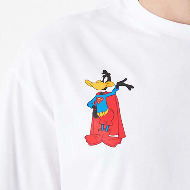 New Era Superhero Character Daffy Duck Oversized tee white - Shop-Tetuan